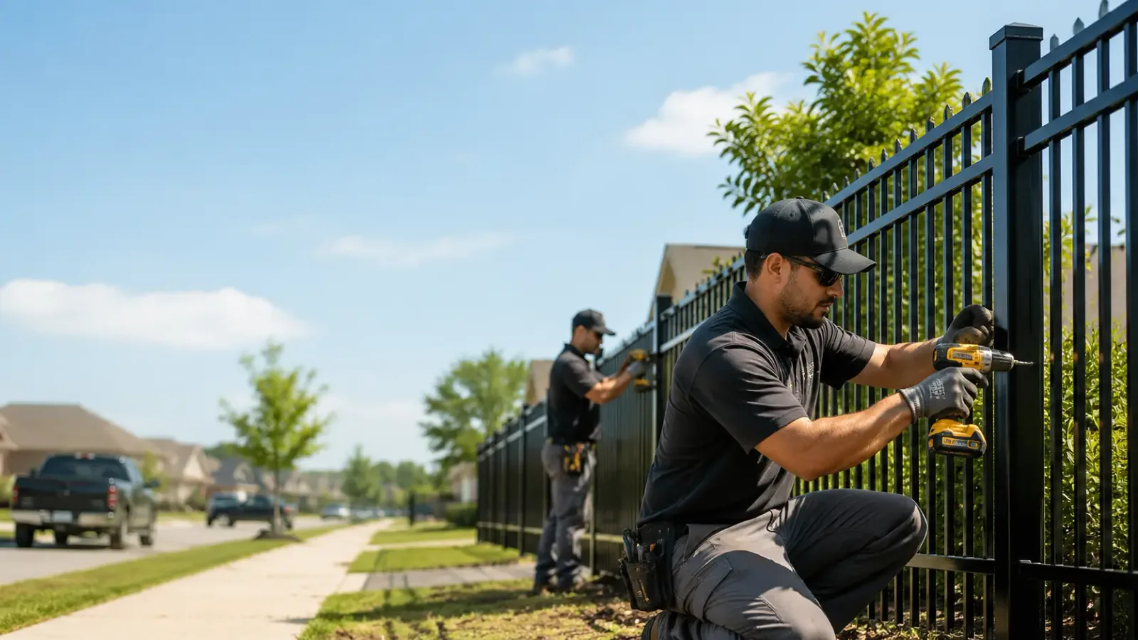 Metal Fence Installation in Holder, FL